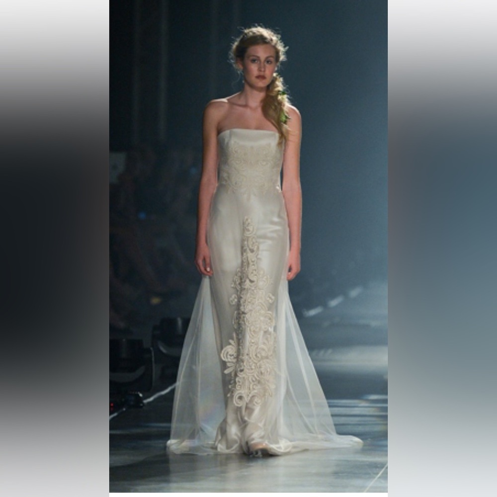 David Fielden bridal wedding dress gown runway